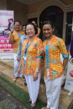 Nurses from Bidan Delima social franchise in Indonesia. Photo credit Radha Rajan, 2016, courtesy of Photoshare